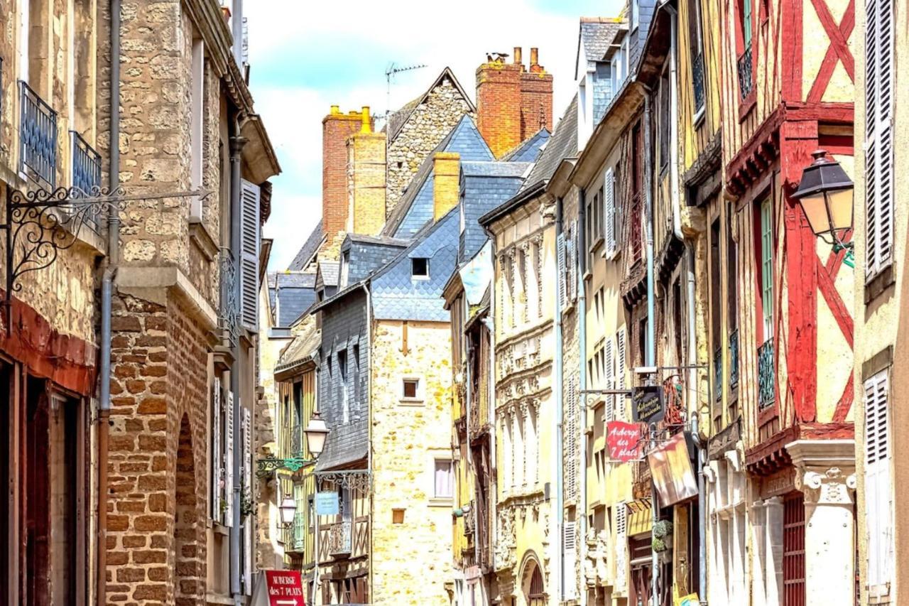 Elegant - Studio Proche Cathedrale Et Au Calme Daire Le Mans Dış mekan fotoğraf